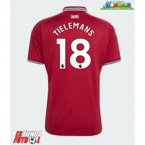 Manchester United Youri Tielemans #18 Primera Equipación 2026-27 Manga Corta